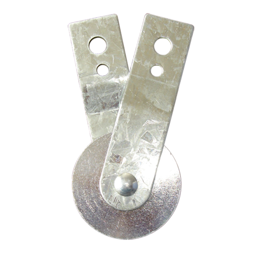 Pulley, 2-1/2" Steel Split Strap (Long Straps)