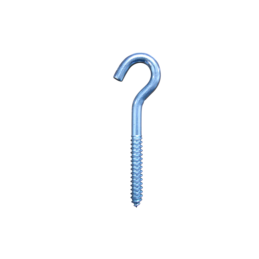 Screw Hook, 1/4"x3-1/2"