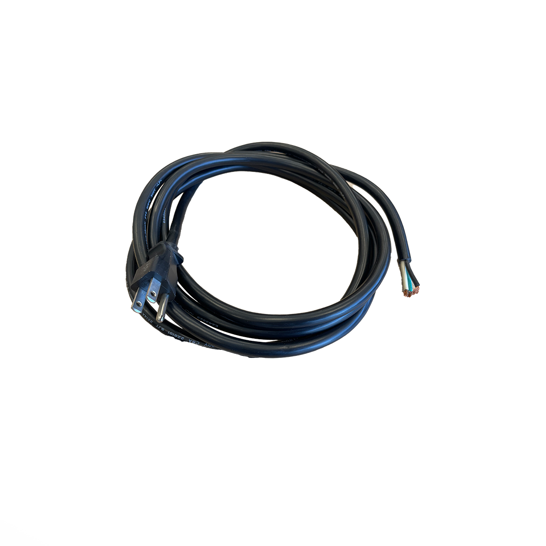 Power Cord, 110 Volt Male Plug 10' - 14/3 SJT
