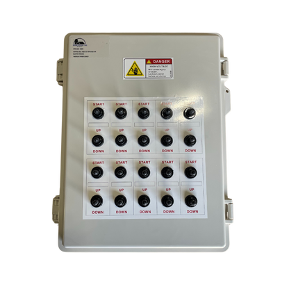 Control Box, 10 Sets Of Switches For Electric Winches