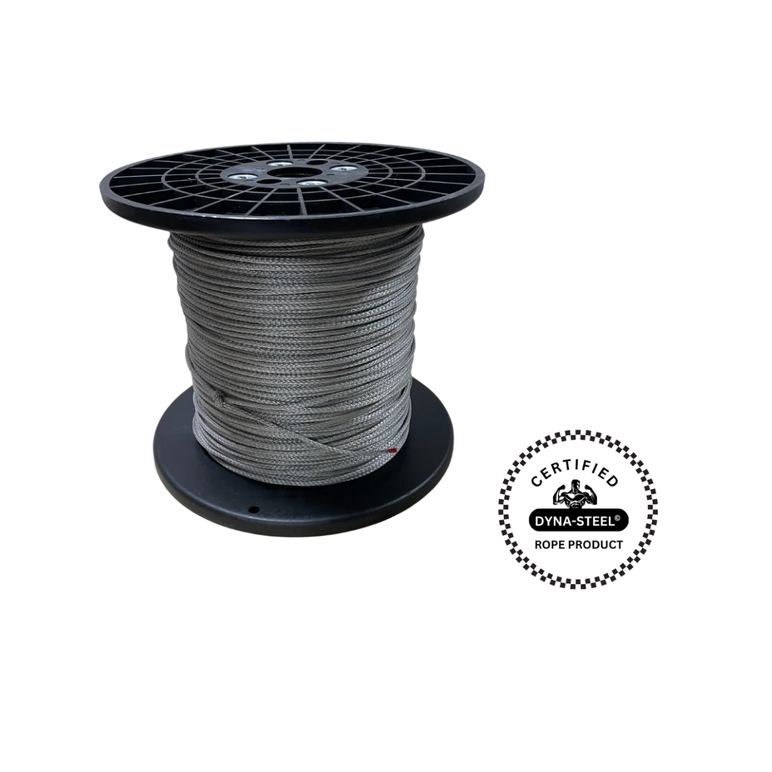 Simpull Rope 1200 1/4'' AFS Dyna-Steel (1200' Roll) Rope – ESSENTIAL AG PRODUCTS