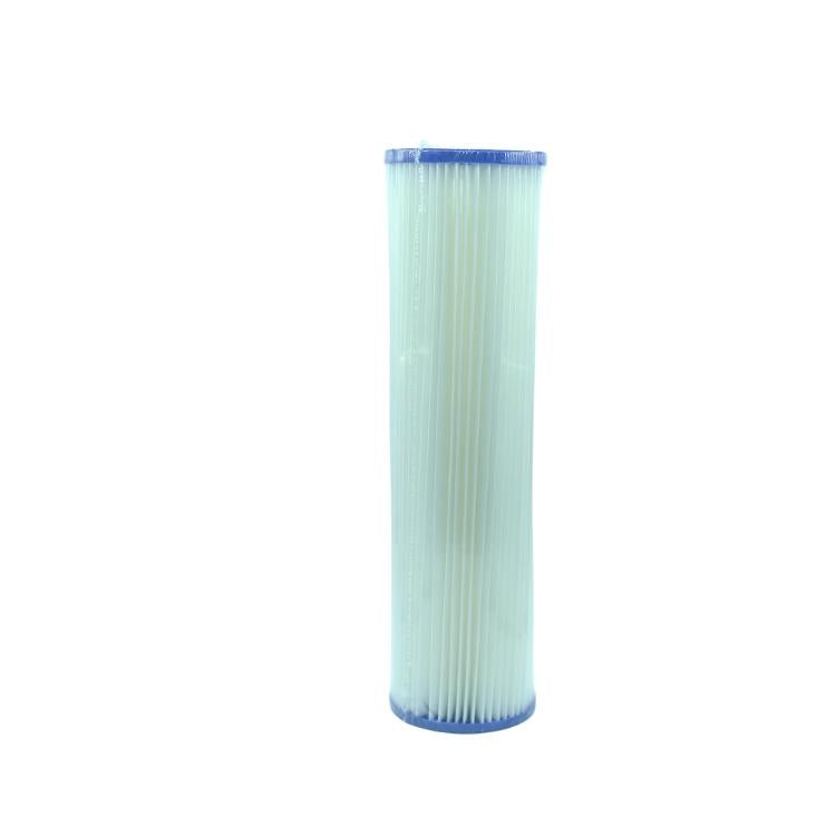 2.5 Inch Filter 2.5'' X 10'' Poly Pleated 20 Micron Filter Cartridge – ESSENTIAL AG ...