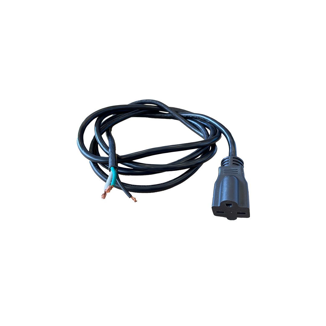 110 Volt Female Plug 10' - 14/3 SJT Power Cord
