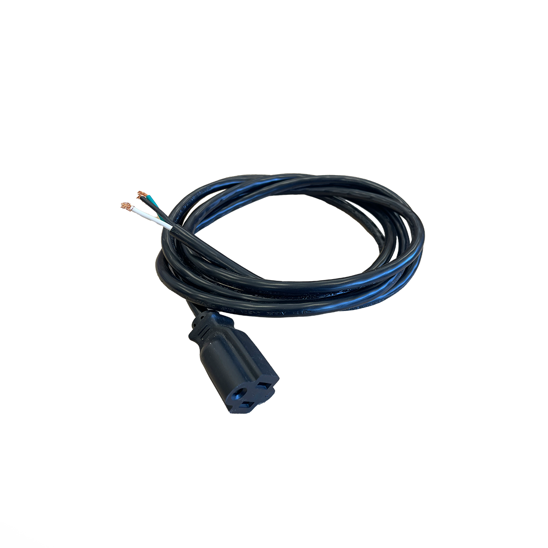 Power Cord, 110 Volt Female Plug 10' - 16/3 SJT
